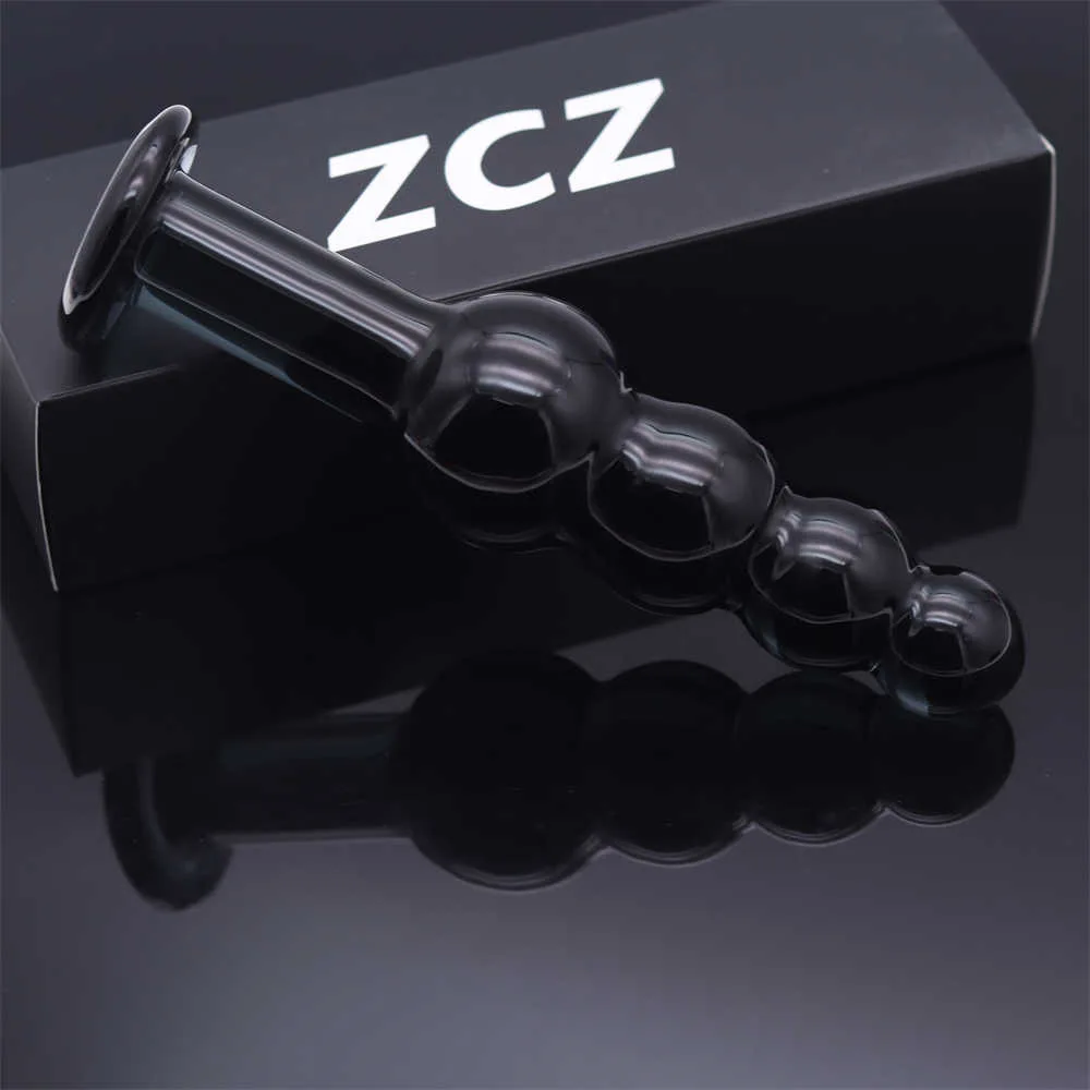 Анальный массажер простаты хрустальный стеклянный фаллоимитатор искусственная