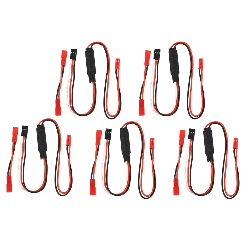 

5X Winch CH3 3 Ways Control Line Panel Remote Controller Receiver Cable For 1/10 RC Crawler Axial SCX10 Traxxas TRX4