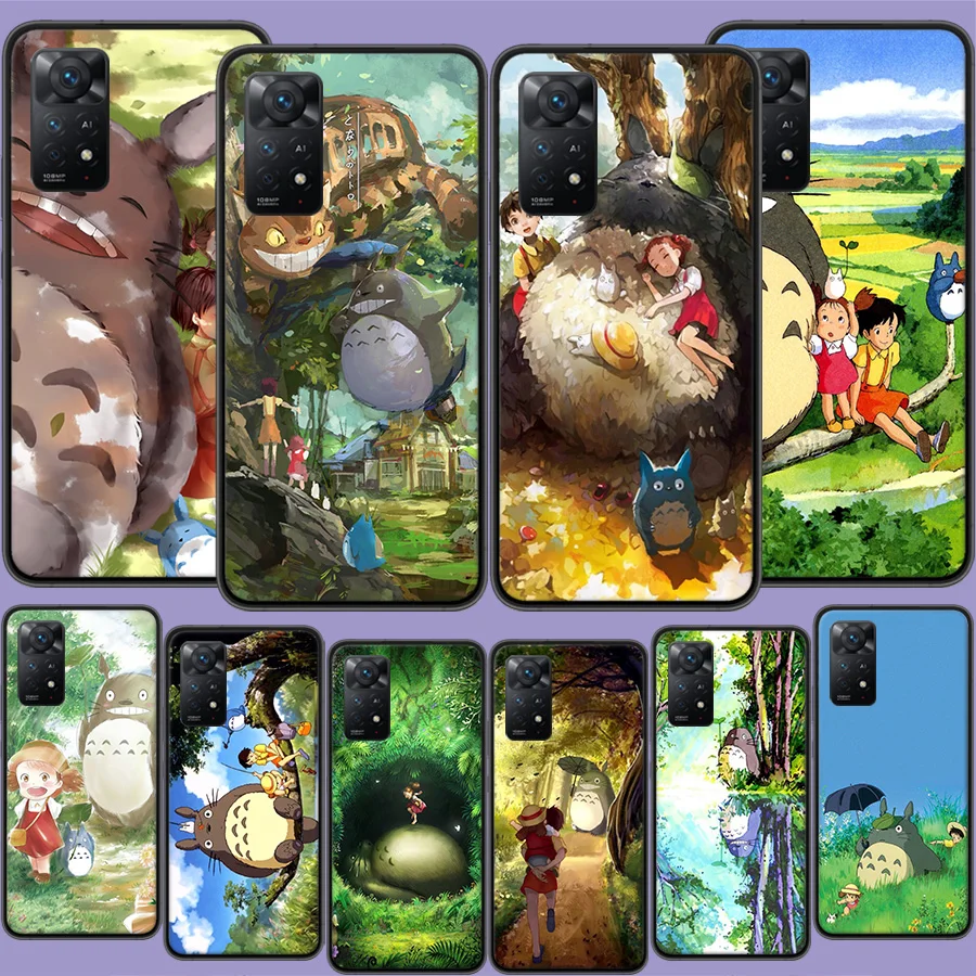 

Мультяшный чехол Тоторо для телефона Xiaomi Redmi 10A 10C 10 9 Prime 8 7 6 10X 9A 9C 9T 8A 7A 6A S2 K20 K30 K40 Pro Capa Coque