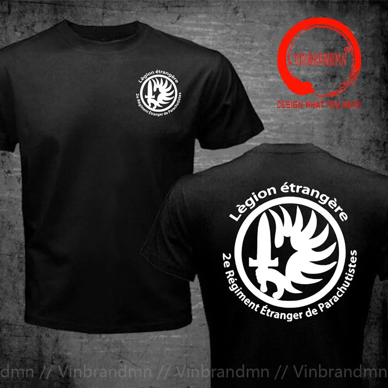 Футболка мужская с надписью Легион французский иностранный