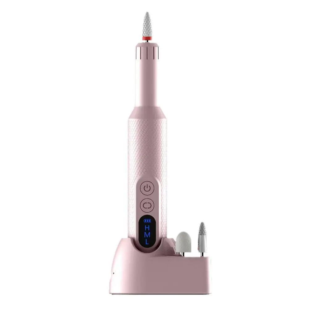 

Electric Nail Drill Machine Rechargeable Cordless Nail File Milling Cutter For Manicure Pedicure Gel Remover Sander Nails Tools