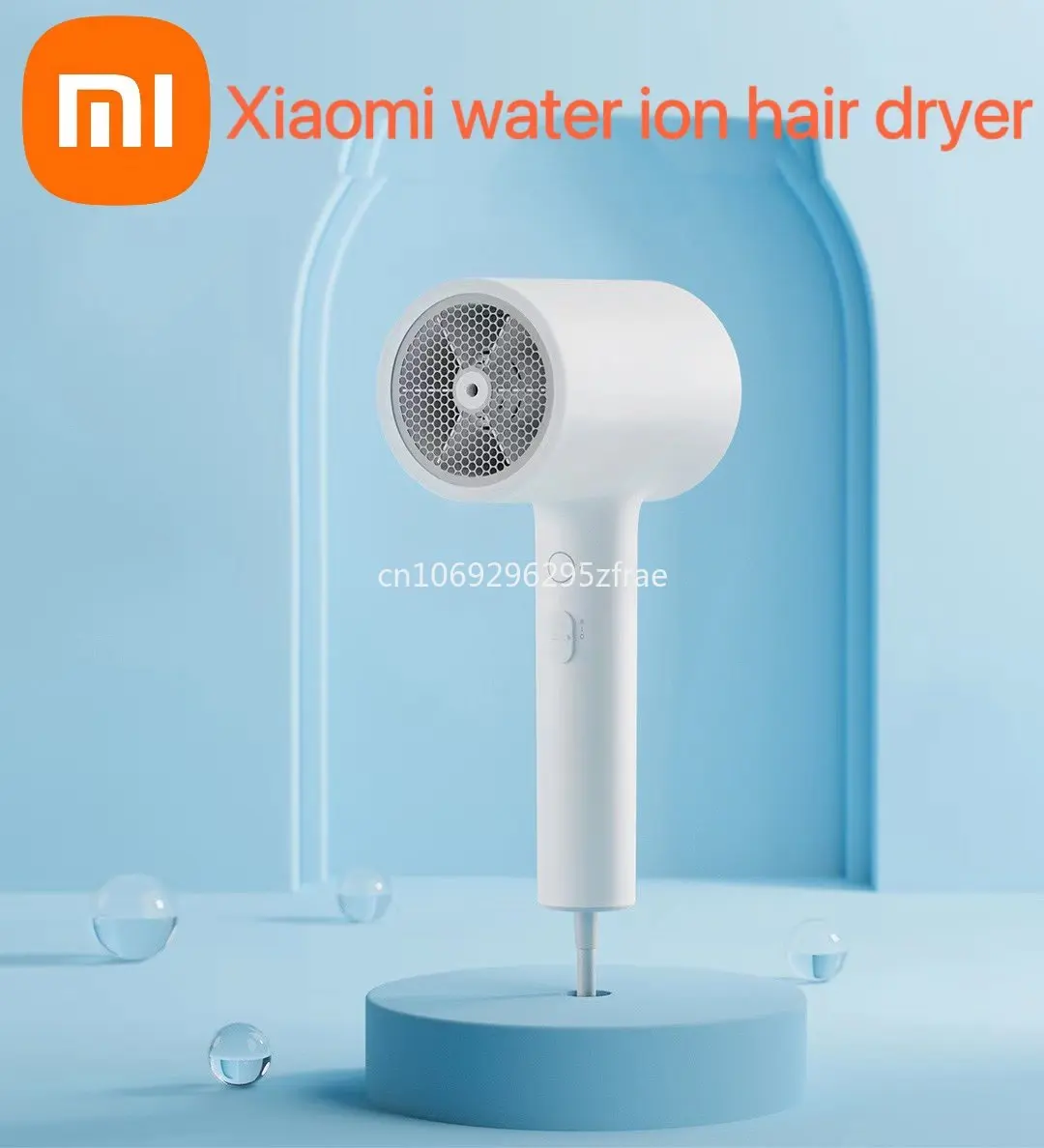 Enlarge 100% genuine Xiaomi Mijia water ion hair dryer, NTC intelligent temperature control cooling and heating cycle Xiaomi hair dryer