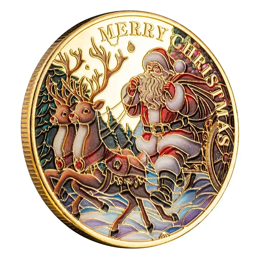 

Золотые монеты С Рождеством