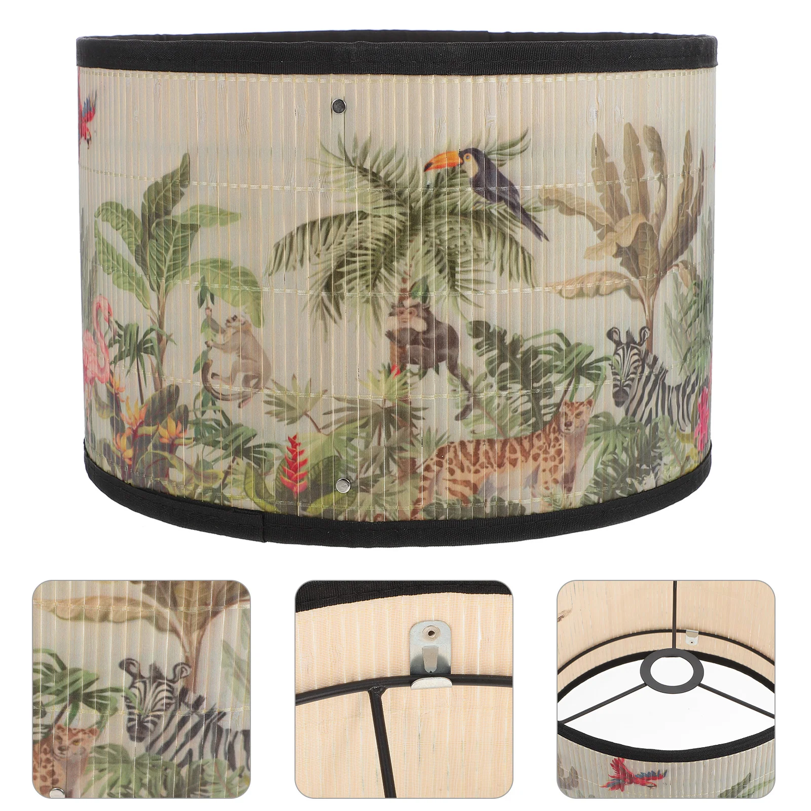 

E27 Bamboo Lampshade Light Accessory Retro Home Decor Cover Asian Durable Wall Stylish Hanging Shell