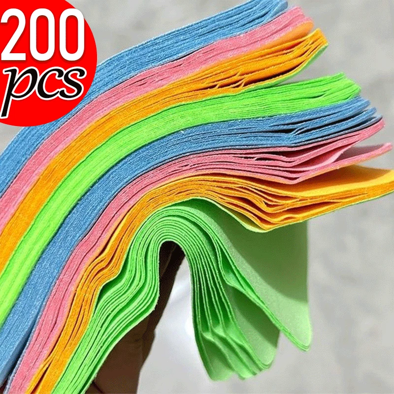 200 шт. однотонные портативные квадратные ультратонкие волокна из мягкой