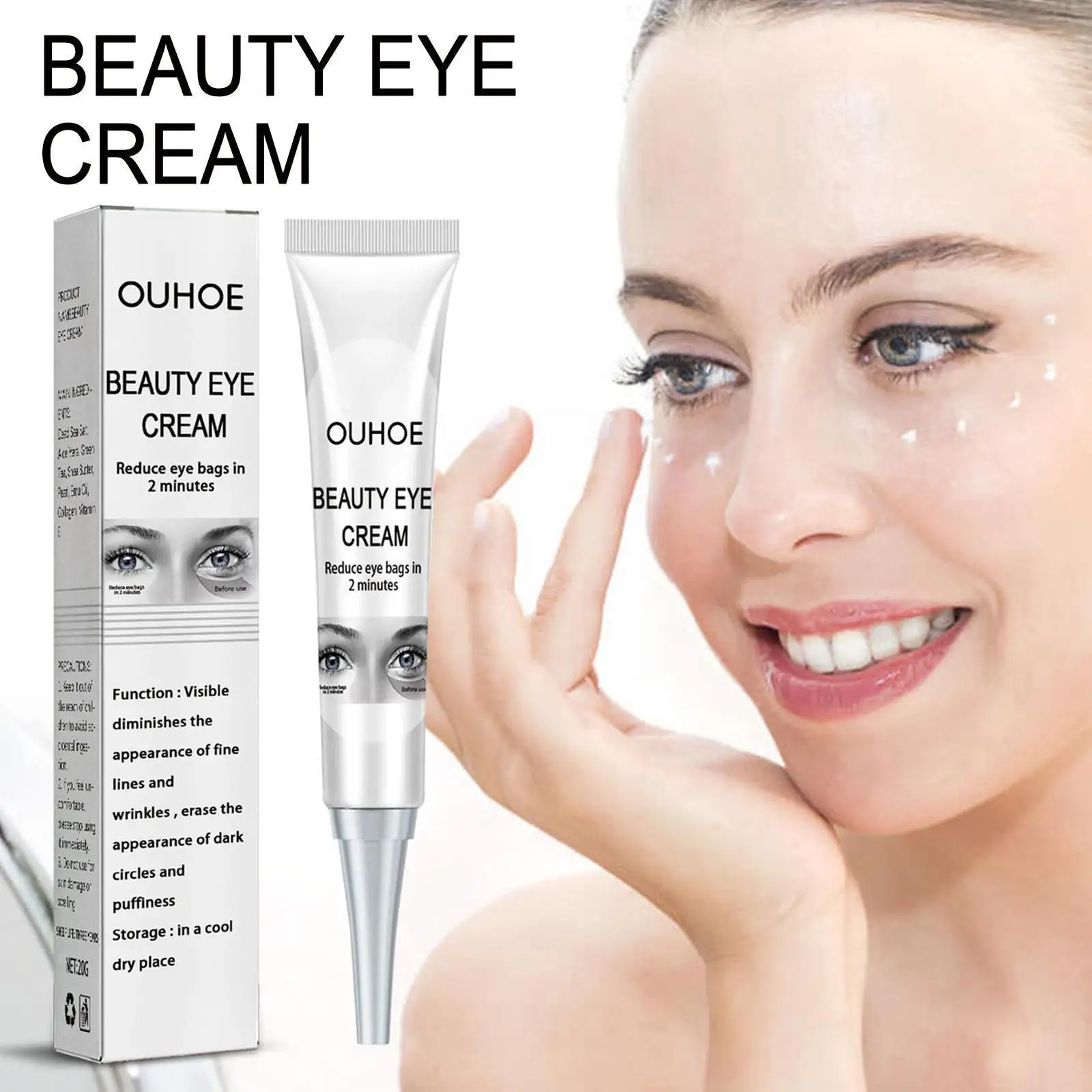 

Anti Aging Eye Cream Whitening Moisturizing Nourishing Bags Anti Dark Eye Remover Care Puffiness Cream Essence Circles Wrin E8C7