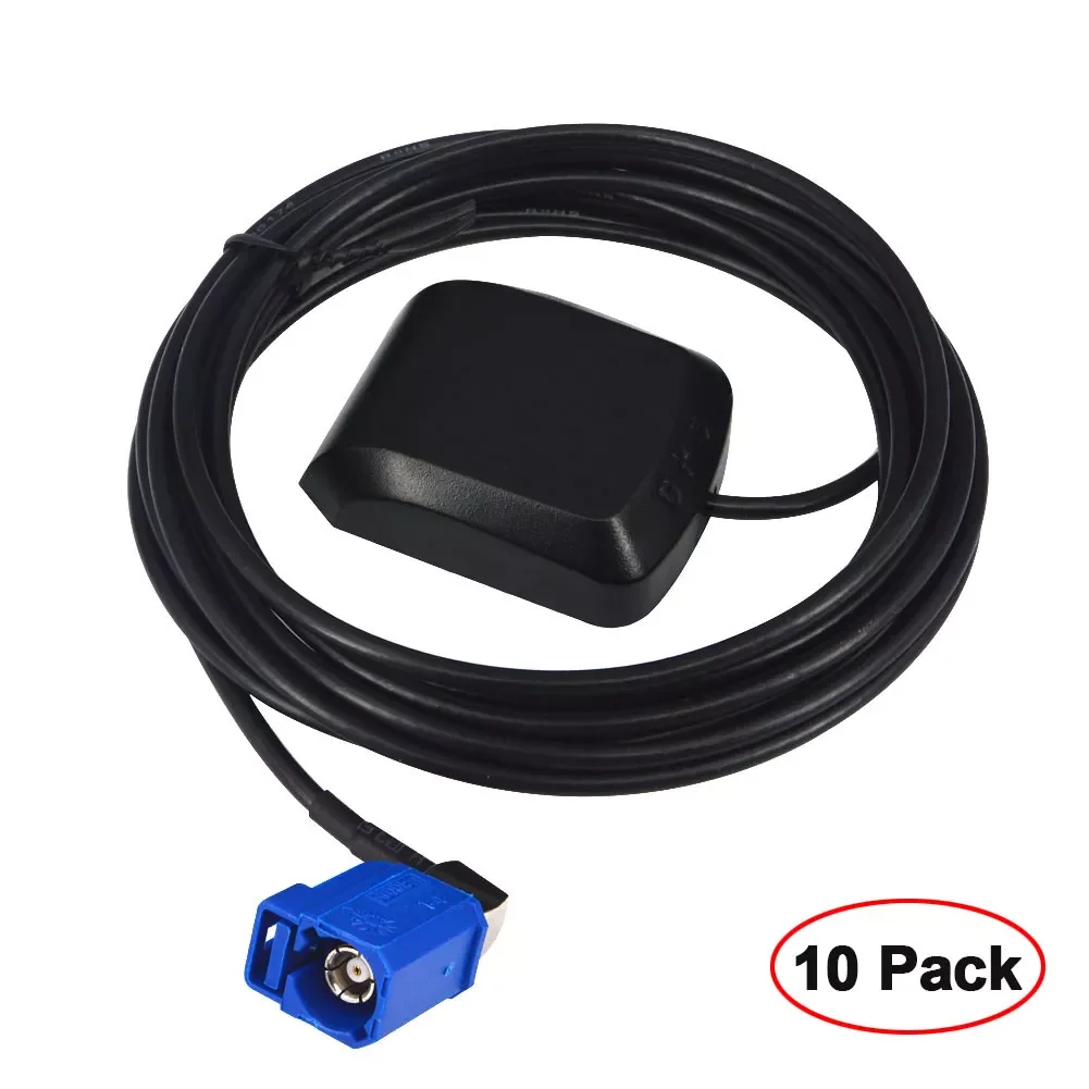 

10 шт./лот GPS-антенна Fakra C-type MFD2 RNS2 RNS 510 MFD3 RNS-E для VW Skoda / Benz / Audi RG174 3M