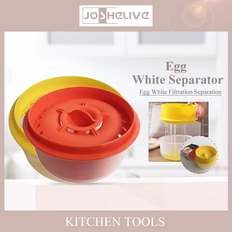 

1pc Yolk Separator Egg Separator Egg White Filter Separation Kitchen Tools Home Garden Kitchen Dining Bar Egg Tools Separator