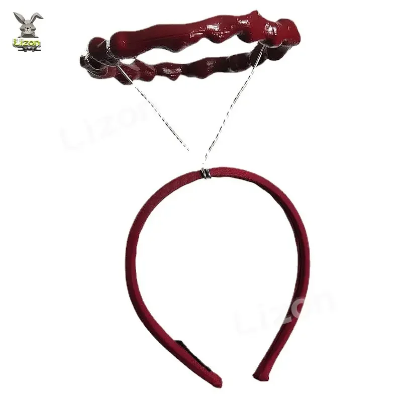 Аниме бензопила человек Макима косплей ангел повязка на голову головные уборы