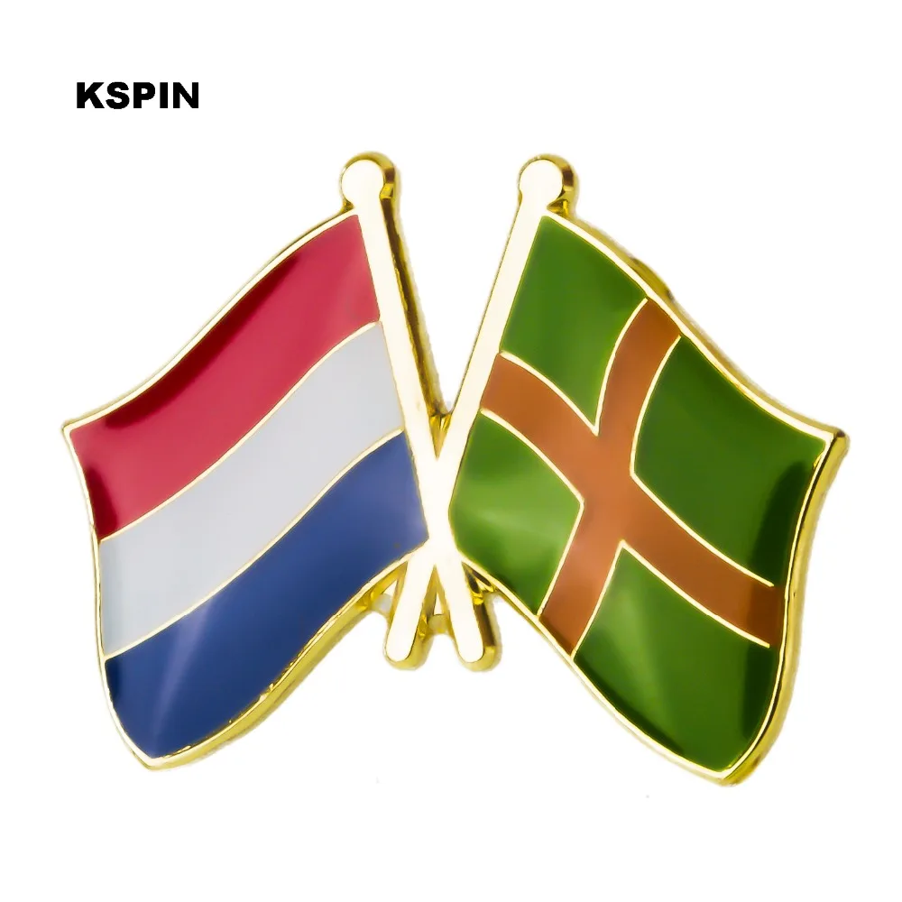 

Netherland Nijmegen Flag Badge Pins Badge Brooch Badges on Backpack Pin Brooch