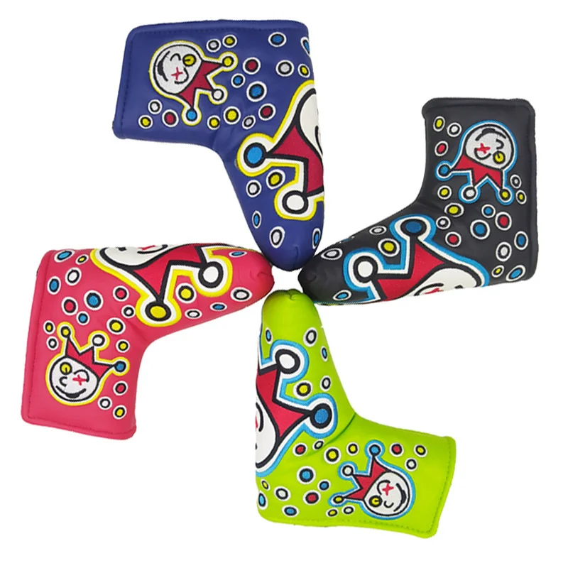

Golf Putter Head Cover Clown Straight Putter Head Cover