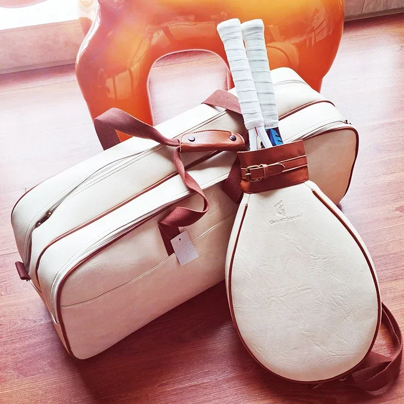 Многофункциональная теннисная сумка Greatspeed винтажная унисекс для бадминтона