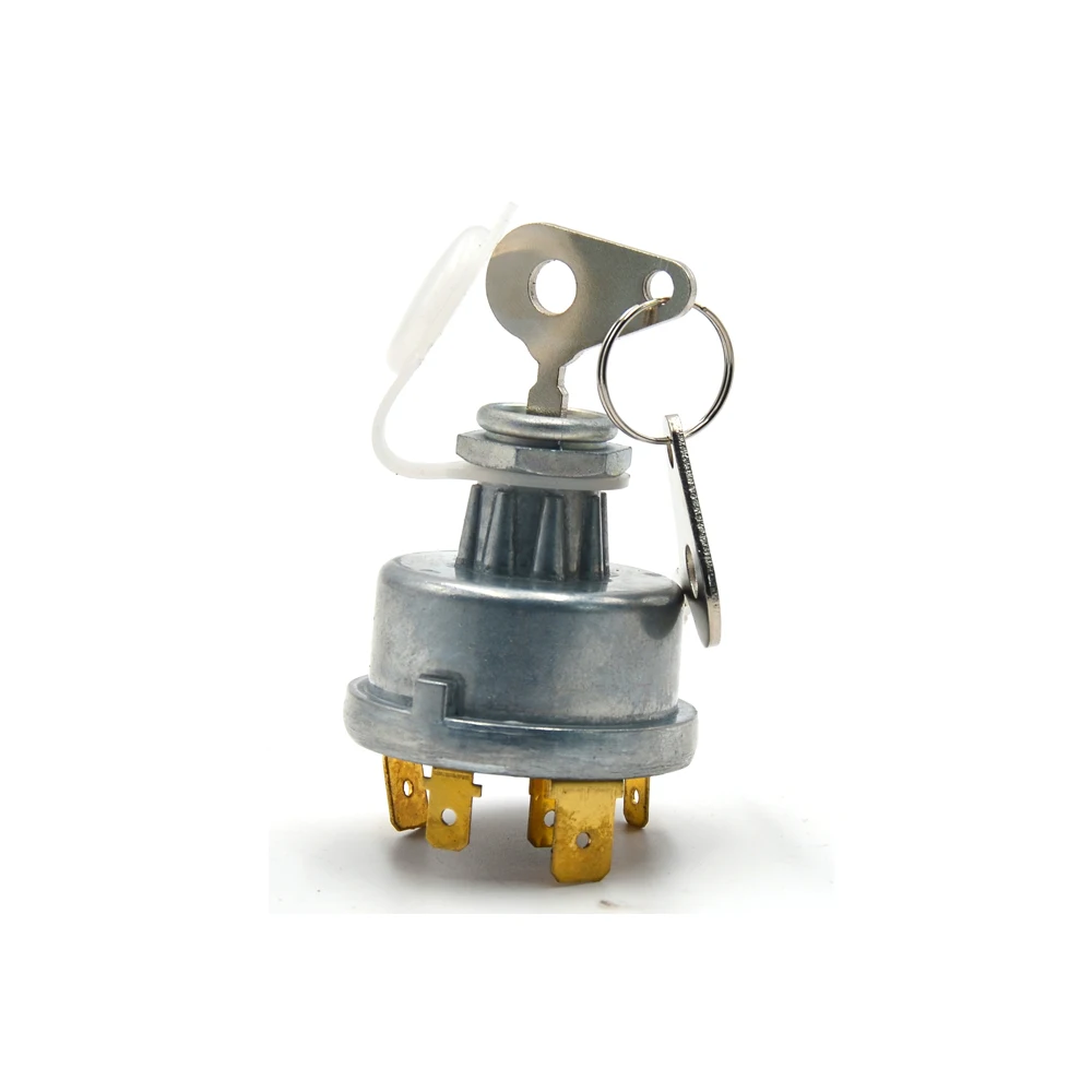 

Universal Tractor Plant Ignition Switch with Keys Ignition Starter for 128SA Massey Ferguson 30 275 Case JCB 35670