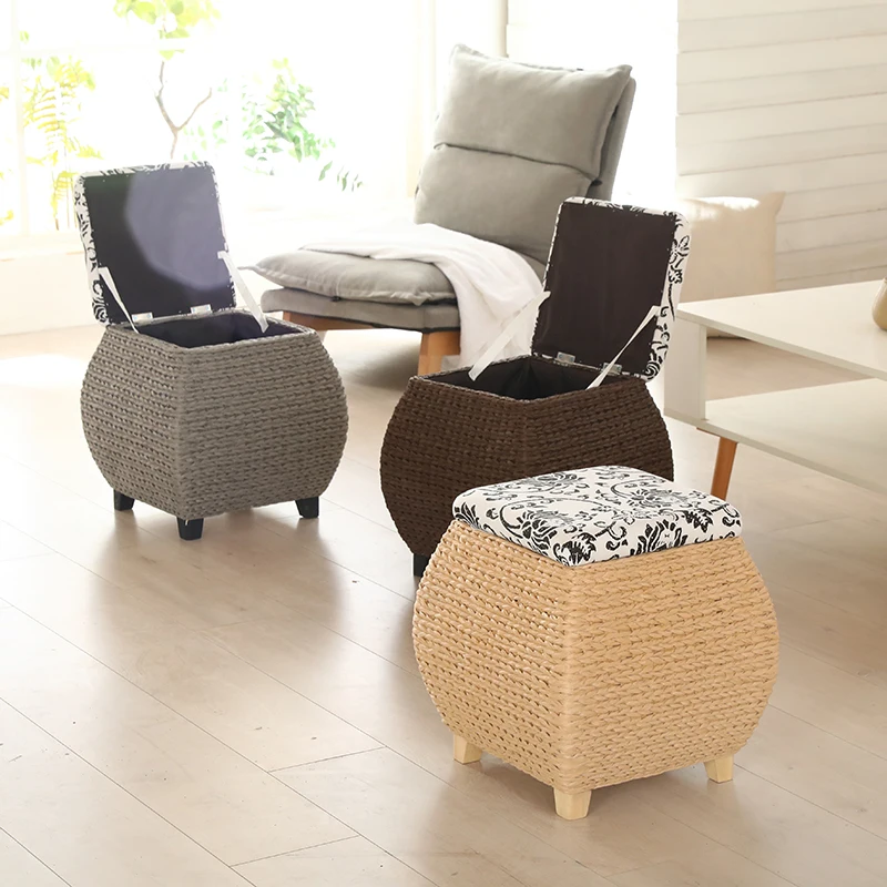 Табурет для хранения сменный табурет обуви может сидеть на табурете аккуратная