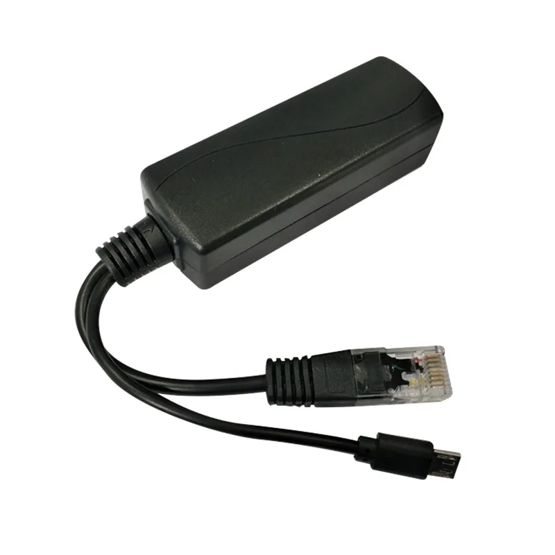 

Сплиттер POE с Micro-USB, 48 В до 5 В, 2 а/3 А, миниатюрный источник питания USB, национальный стандарт с зарядкой смартфона