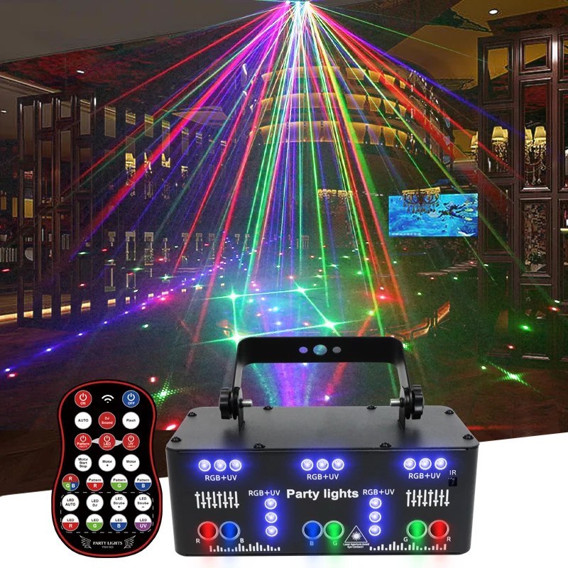 

YSH 21 Eyes DMX Анимированный Лазерный Свет