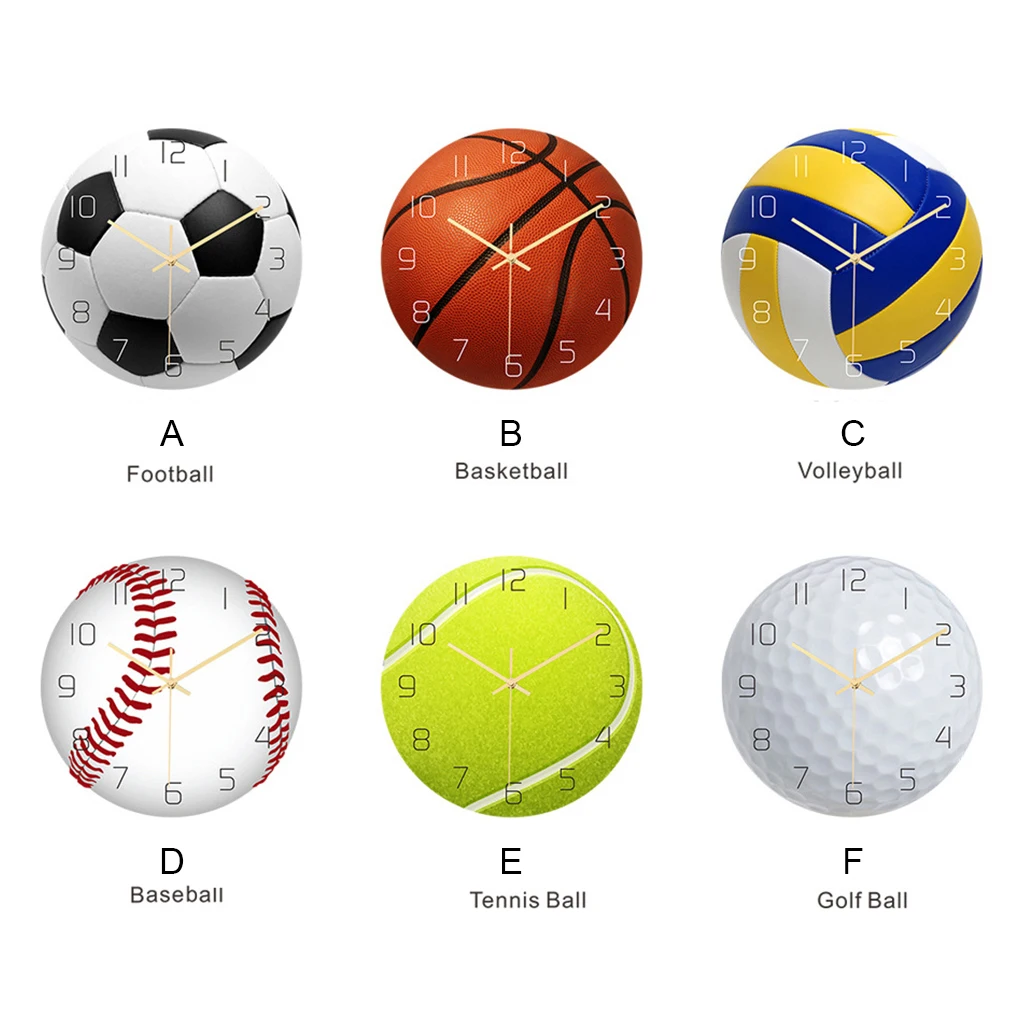 

Акриловые настенные часы, портативные круглые, с низким уровнем шума, 30 см