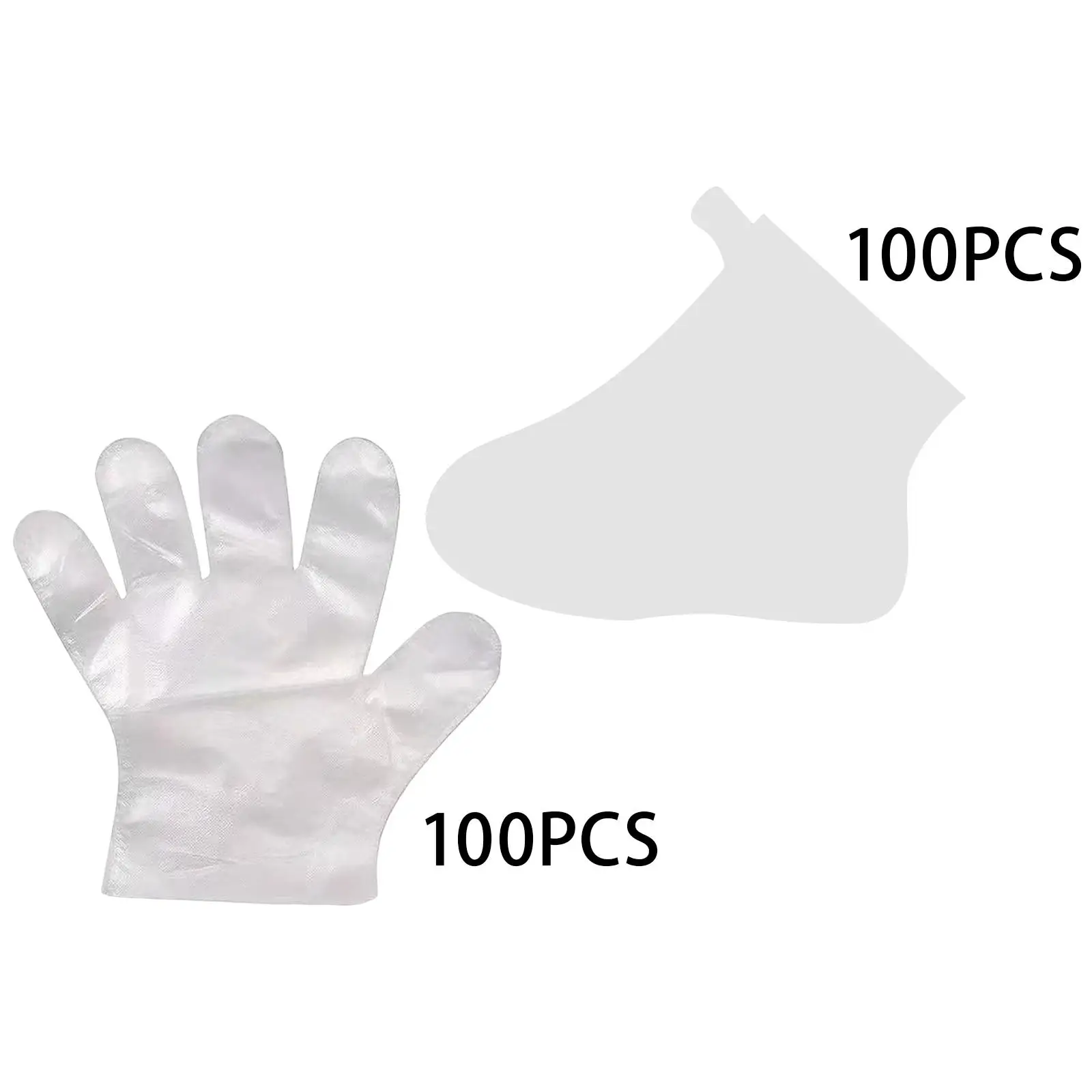 

100x Hand Foot Moisturizing Socks Medicated Socks Hand Feet Covers Bags