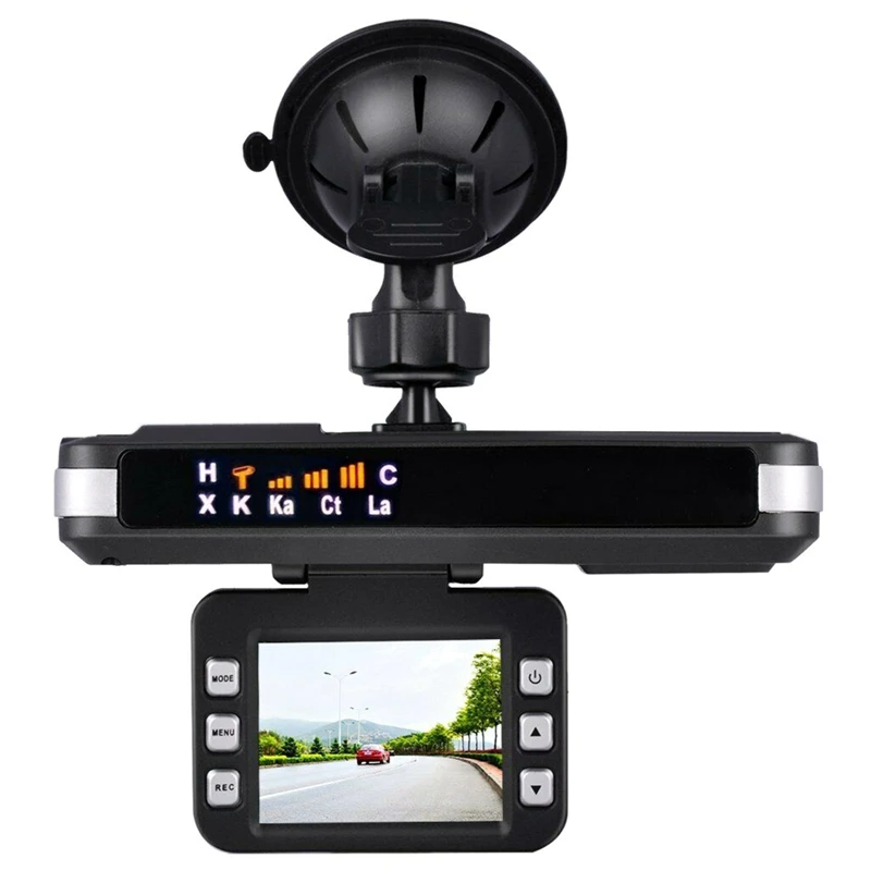 

Camera for Cars Car DVR 2 In 1 720P Dash Cam Radar Speed Detector Mute Button Loop Recording G-Sensor Anti Radar Detector