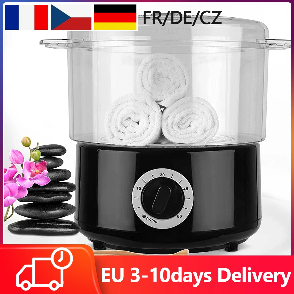 

Quick-heating Spa Towel Warmer Heater Towel Steamer For Nail Salon Massage Barber Shop Mini Electric Spa Towel Stone Warmer 220V