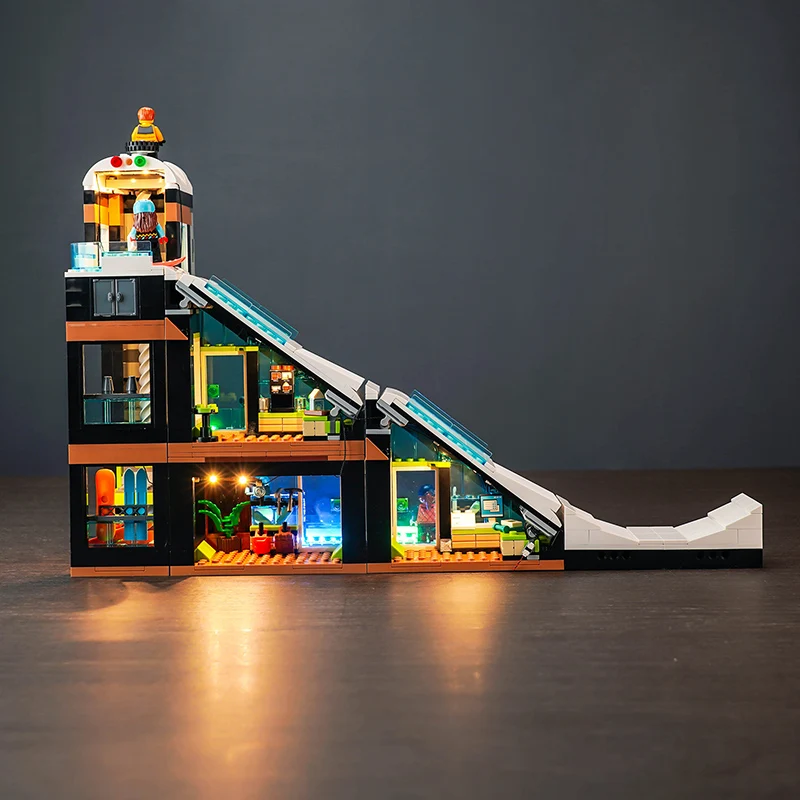 Строительные блоки для горнолыжного и скалолазающего центра (только включая