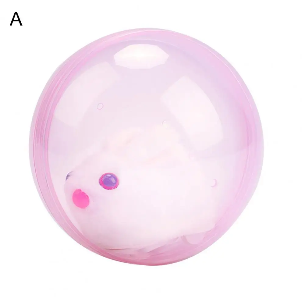 

Lovely Kids Ball Toy Cute Smooth Edge Kids Electric Ball Cat Teaser Toy Colored Cat Teaser Toy Pet Supplies