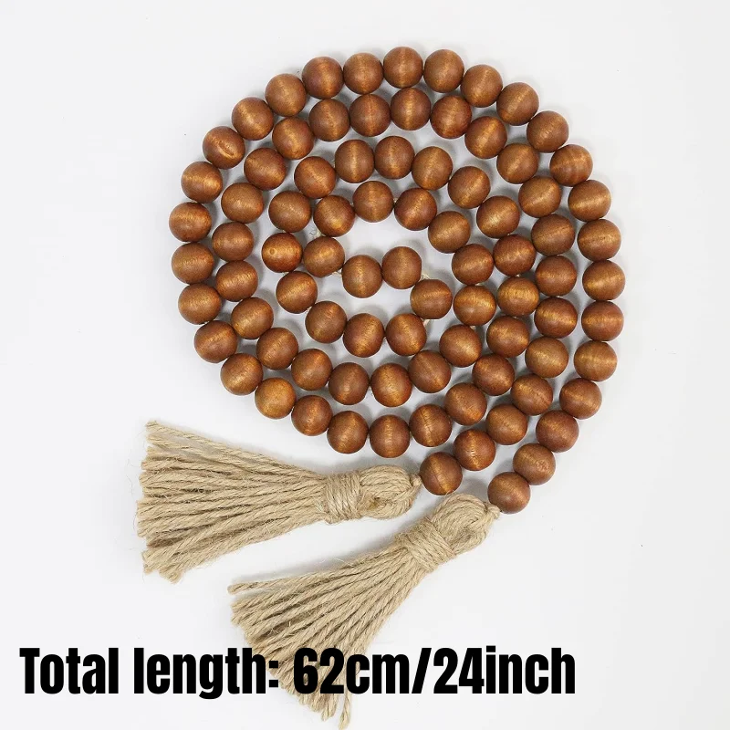 

Деревянная гирлянда с кисточками