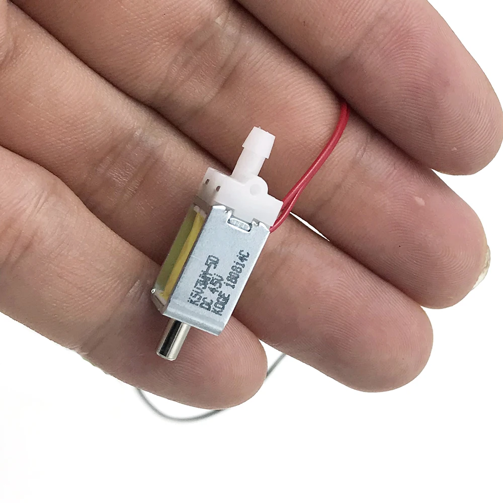 

Normally Open N/O DC 3.7V-5V Micro Mini Solenoid Valve Small Electromagnetic Water Valve Air Valve Exhaust Valve Electric Switch