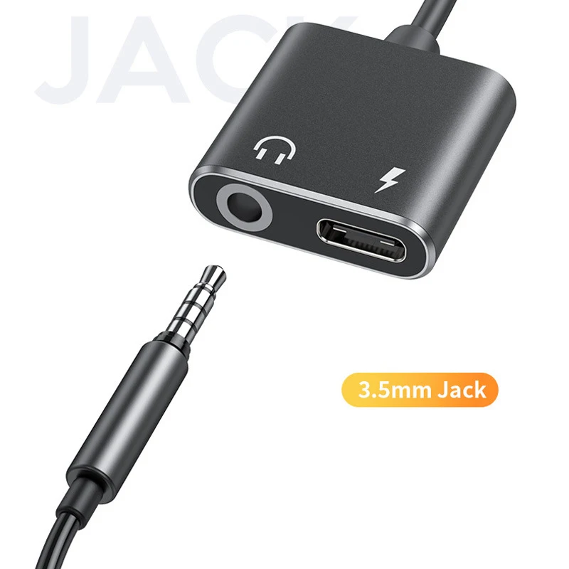 2 в 1 переходник-разветвитель для наушников Xiaomi 8 9 Huawei Samsung с USB C на разъем 3 5 мм |
