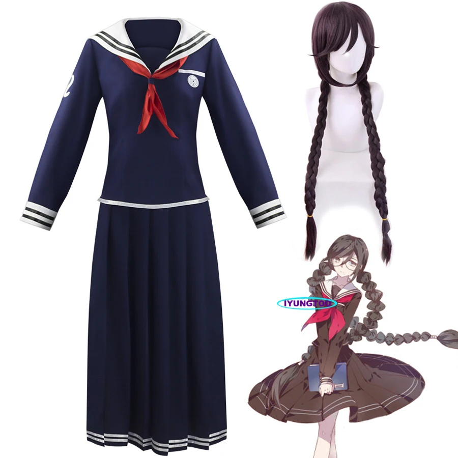 

Женский костюм для косплея из аниме «данганронпа»