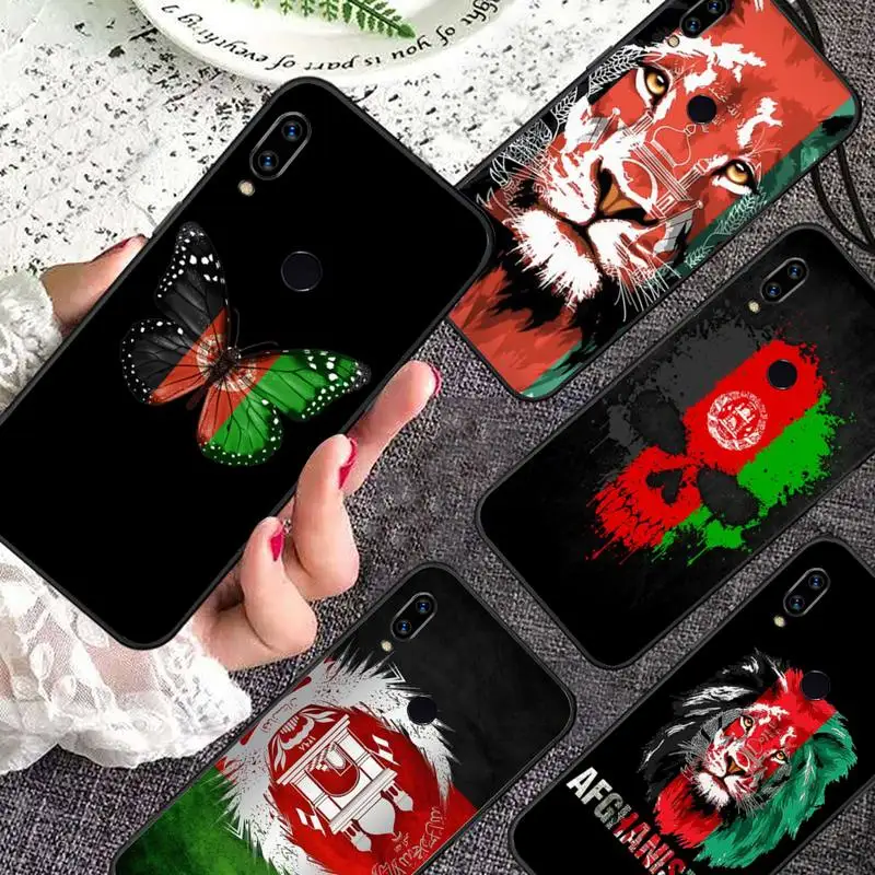 

Afghan Afghanistan Flag Phone Case For Xiaomi Redmi note 7 8 9 11 i t s 10 A poco f3 x3 pro lite funda shell coque cover