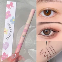 6 color lying silkworm eyeliner pen waterproof big eyes makeup liquid eye shadow pencil smooth fast drying cosmetics beauty tool