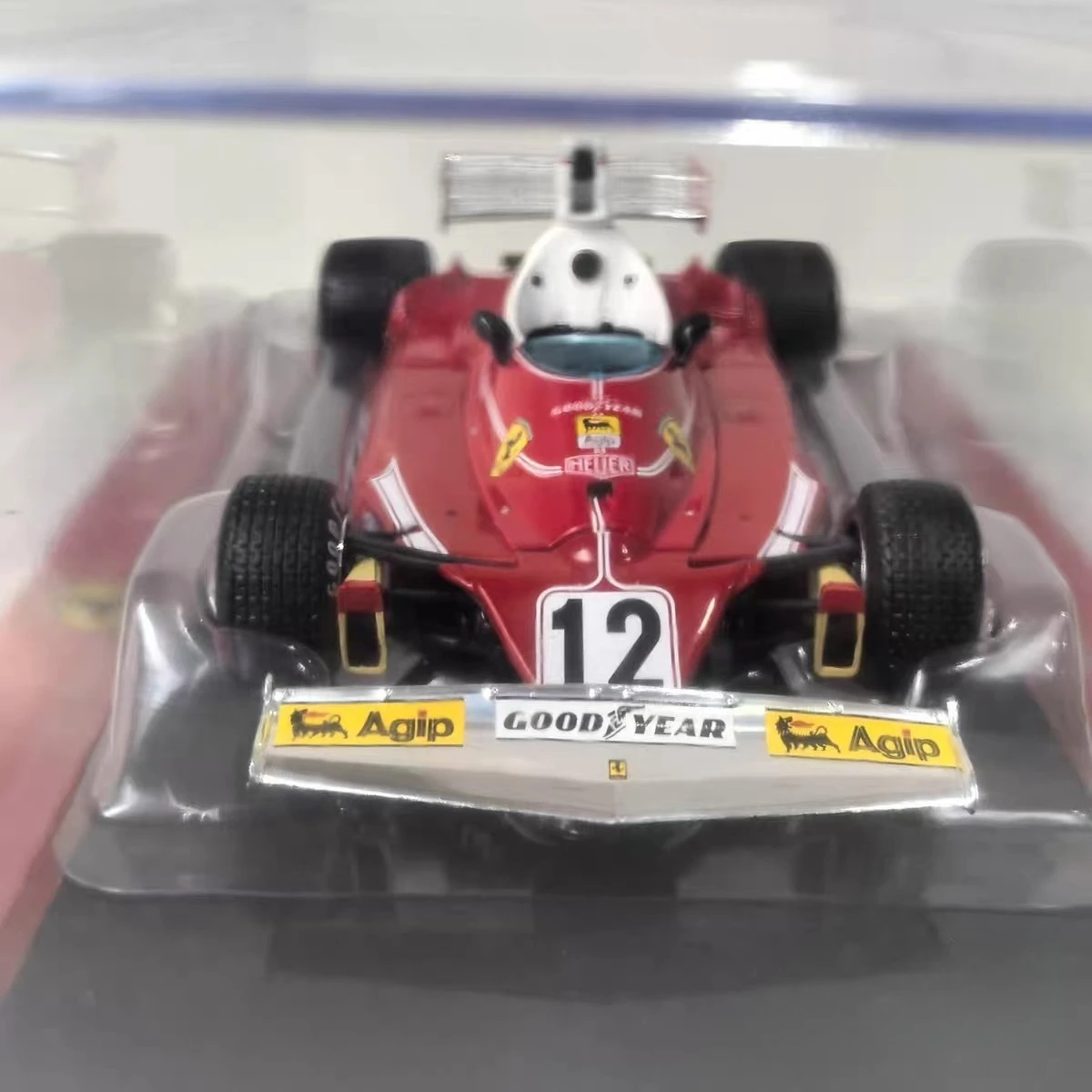 Фото Модель IXO 1:24 FERRARI 312T из литого металла # Модель легкового автомобиля 1975 года выпуска, 12-й серии. №4