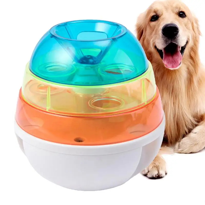 

Cat Food Dispenser Interactive Safe Slow Feeder Dog Ball Toy Multifunctional Treat Ball Puzzle Toy Delicate Bite-resistant Dog