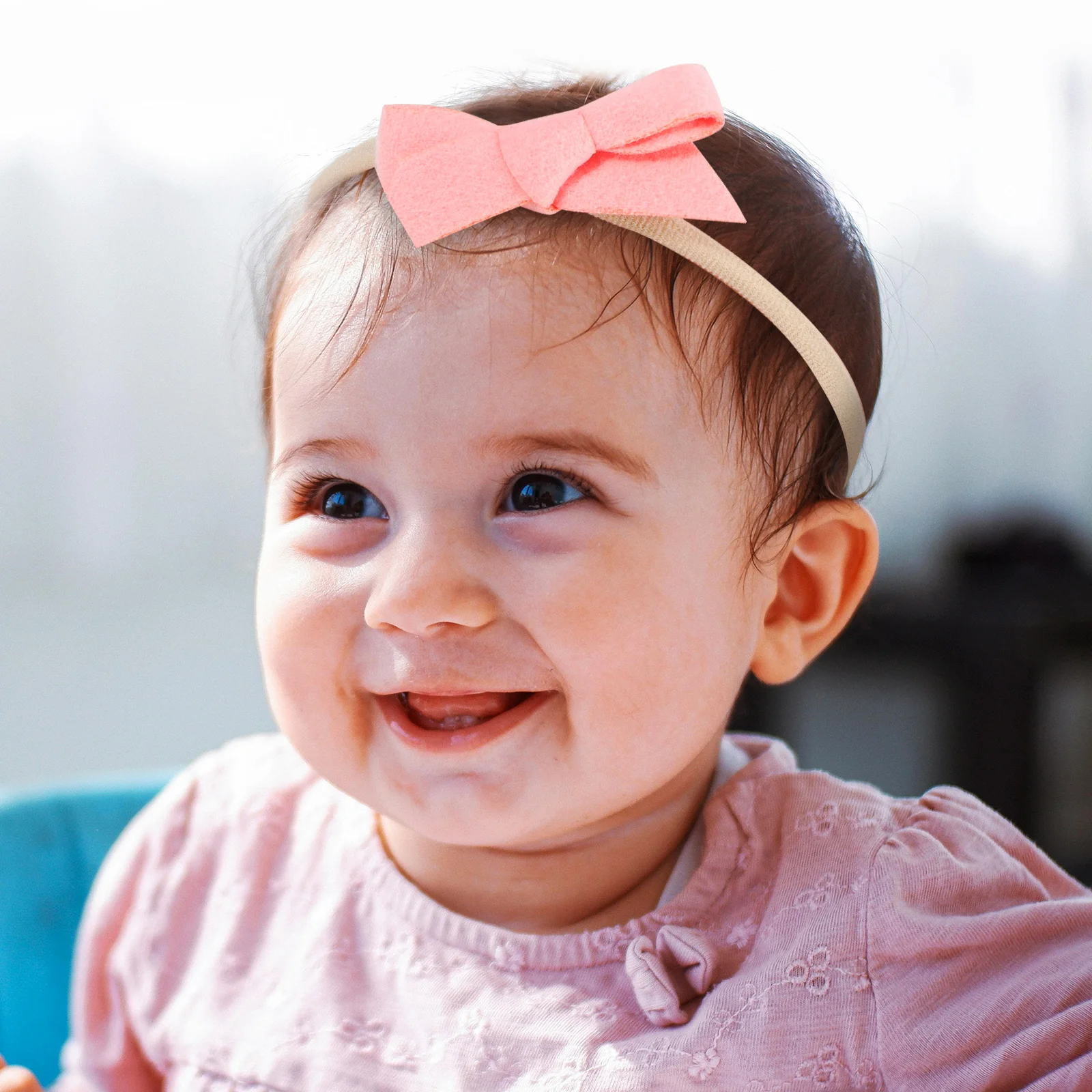 12 шт. повязки на голову для новорожденных детские бантики волос лента девочек