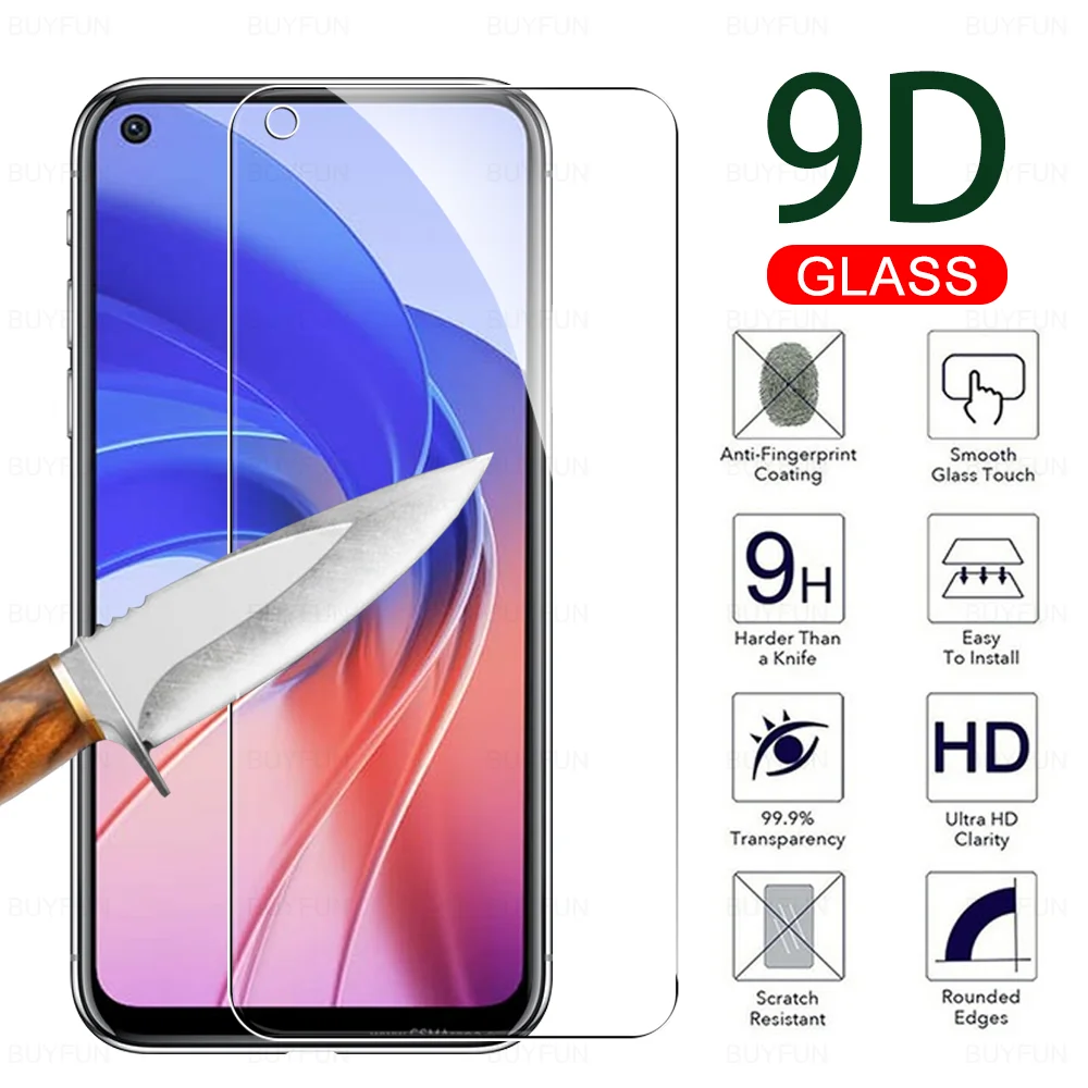 

1 шт. 10D закаленное стекло для Oppo A55 4G Полное покрытие защита для экрана для Oppo A54 5G Oppoa55 Защитное стекло для телефона защитная пленка