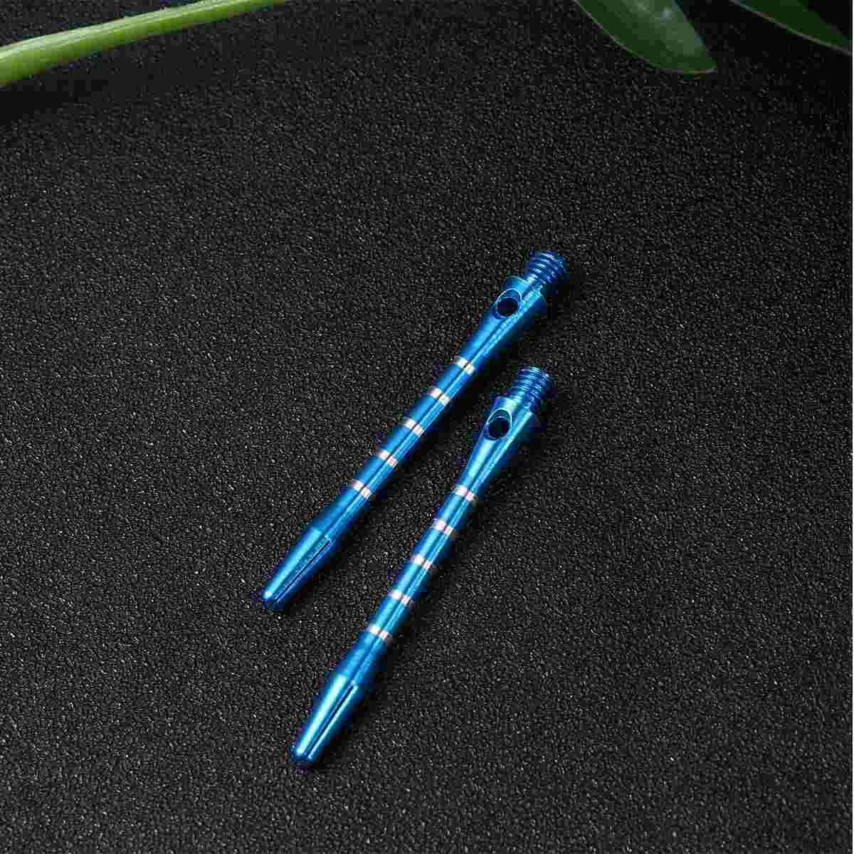 

20pcs Aluminum Dart Shafts 2BA Dart Stems Throwing Fitting with Ring for Outdoor Sports Events Activities Blue