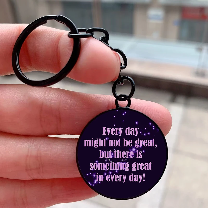 

Fashion Every Day Might Not Be Great But great Cool Keychain Motorcycle Car Backpack Chaveiro Keychain Friend's Keyring Gifts