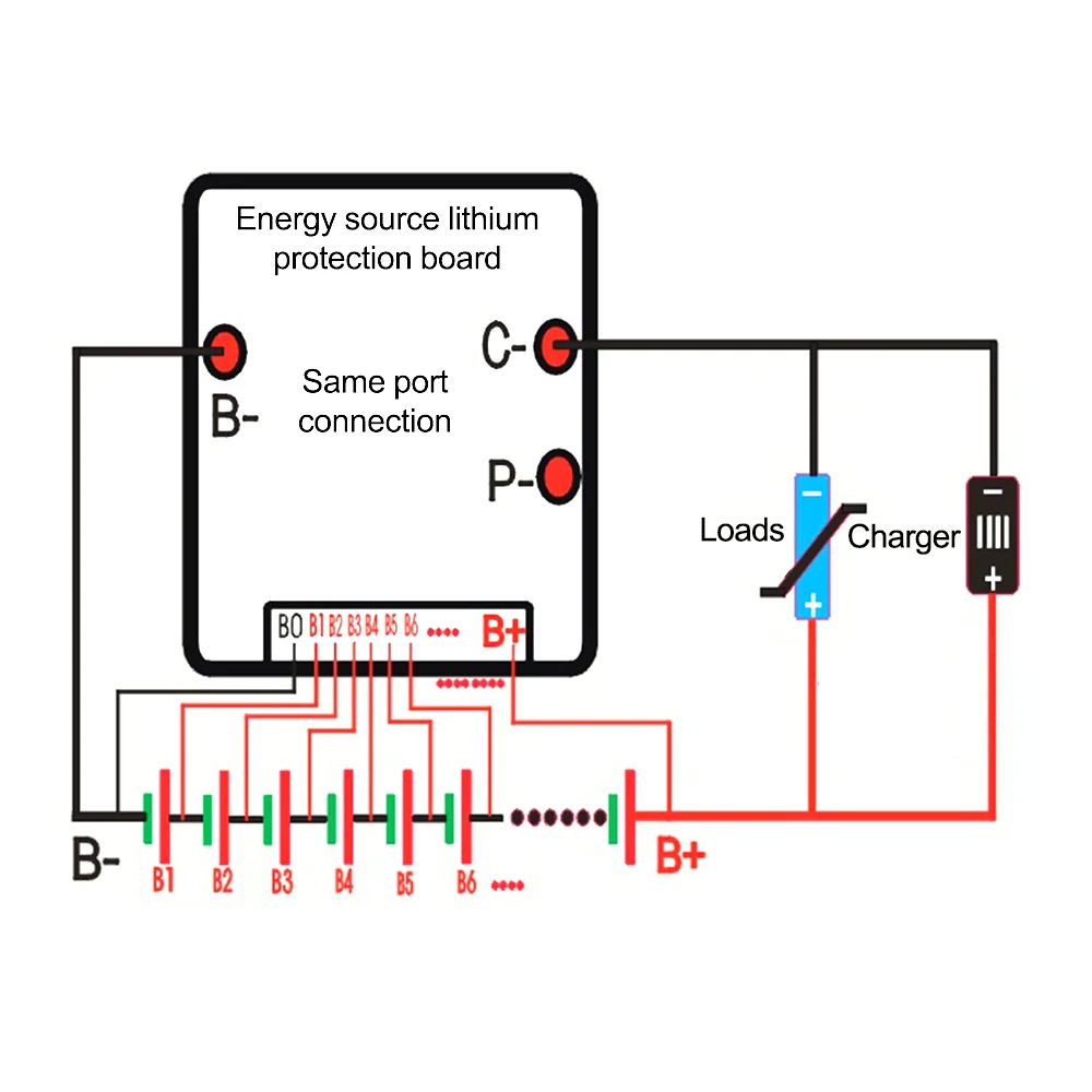 Защитная пластина литиевой батареи 3S 16S 12 в 60 50 а 65 непрерывный ток 90 100 пиковый с