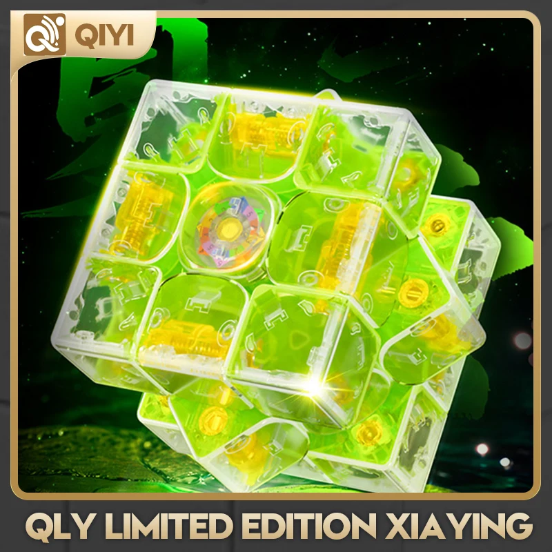 QIYI Xiaying Ограниченная серия 3x3 Tornado V3 Магнитный 3x3x3 Кубик маглева профессиональная