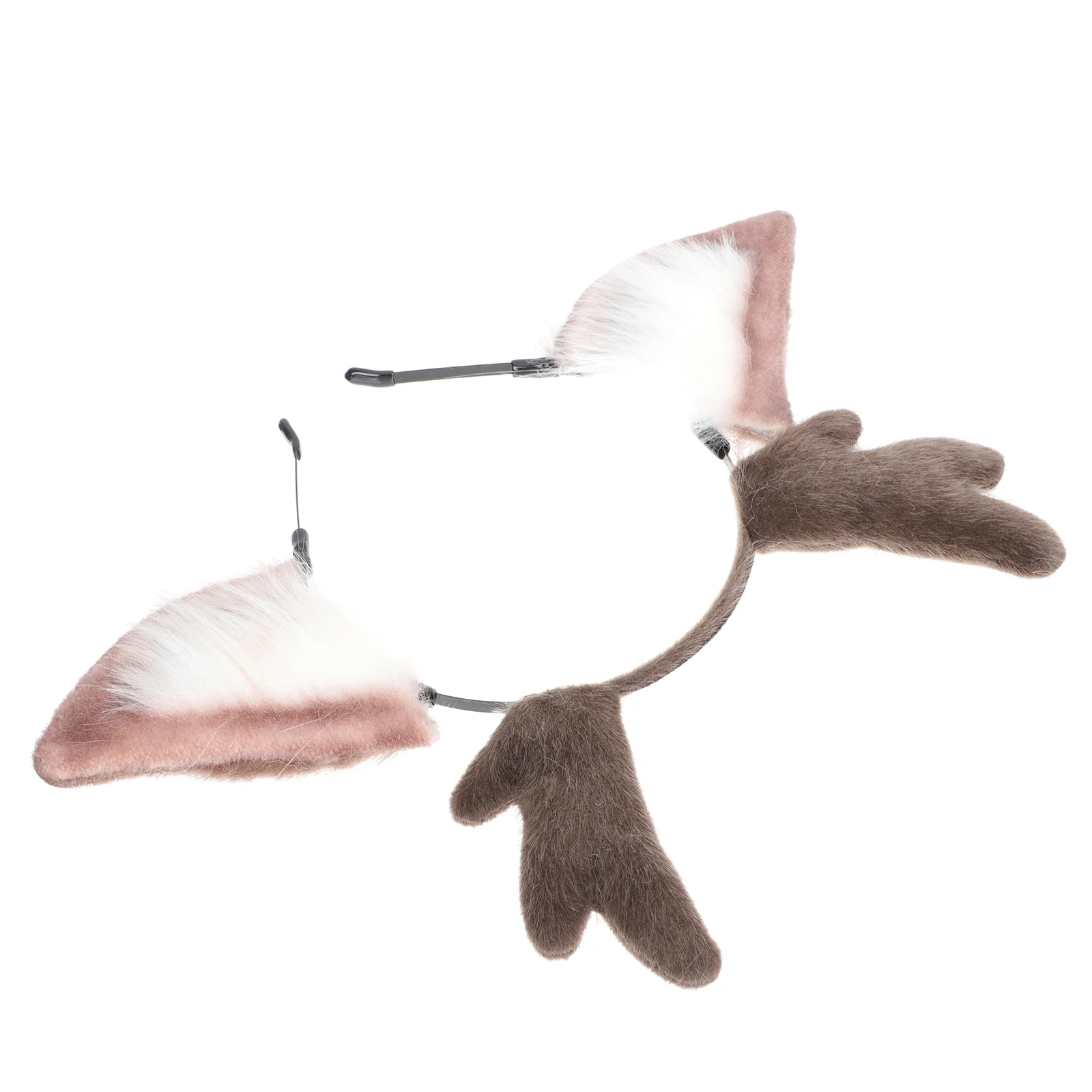 

Headband Deer Ear Cosplay Hair Hairband Horn Animal Plush Ears Decor Headdress Christmas Accessory Party Headwear Band Costume