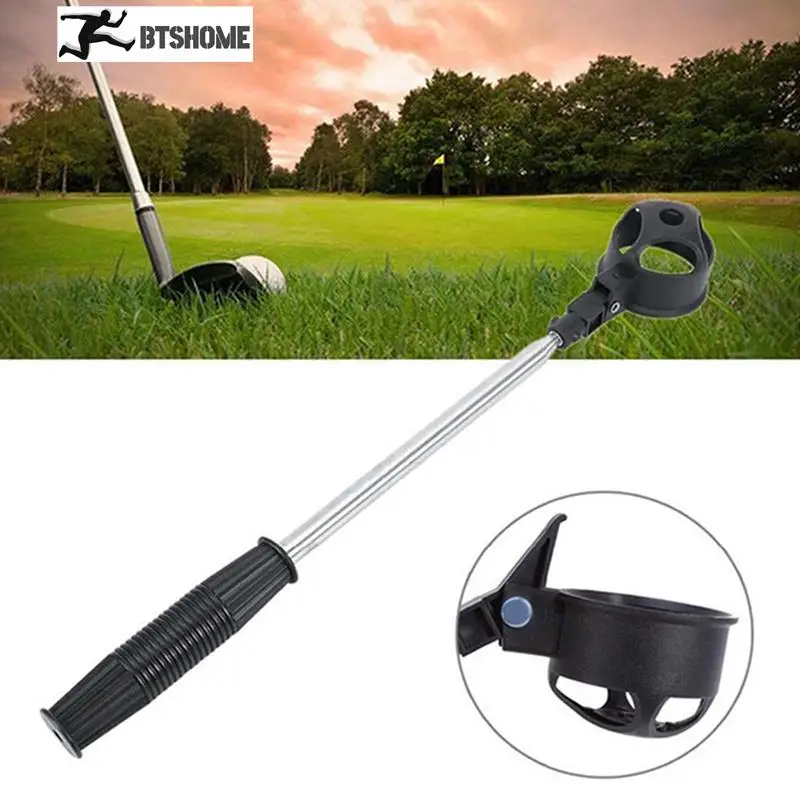

Golf Ball Pick Up Tools Telescopic Golf Ball Retriever Retracted Golf Pick up Automatic Locking Scoop Picker Golf Ball Catcher