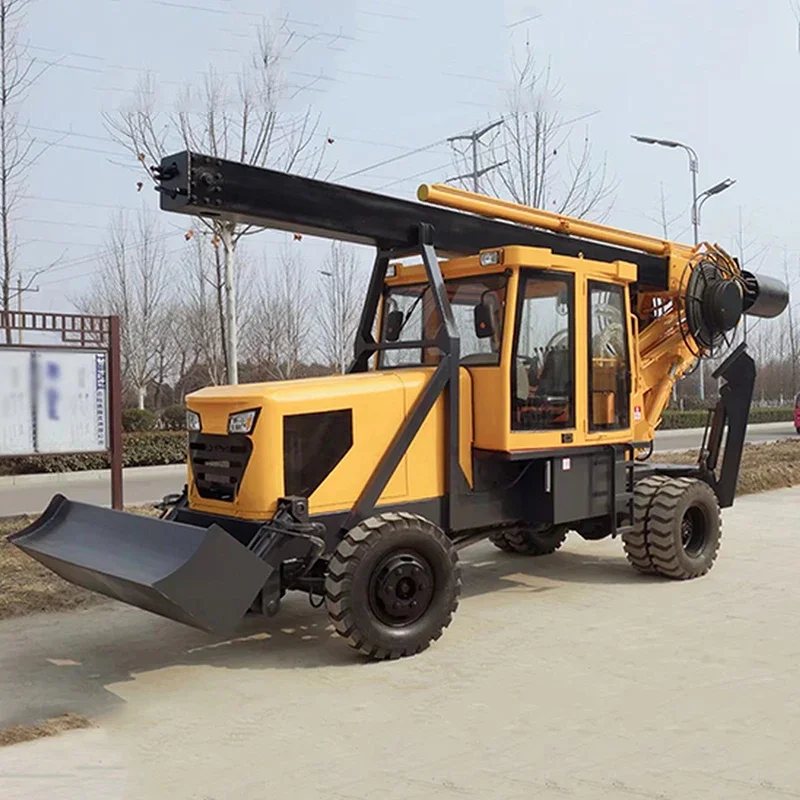 Гидравлическая роторная буровая установка глубины. Стопорный стержень на