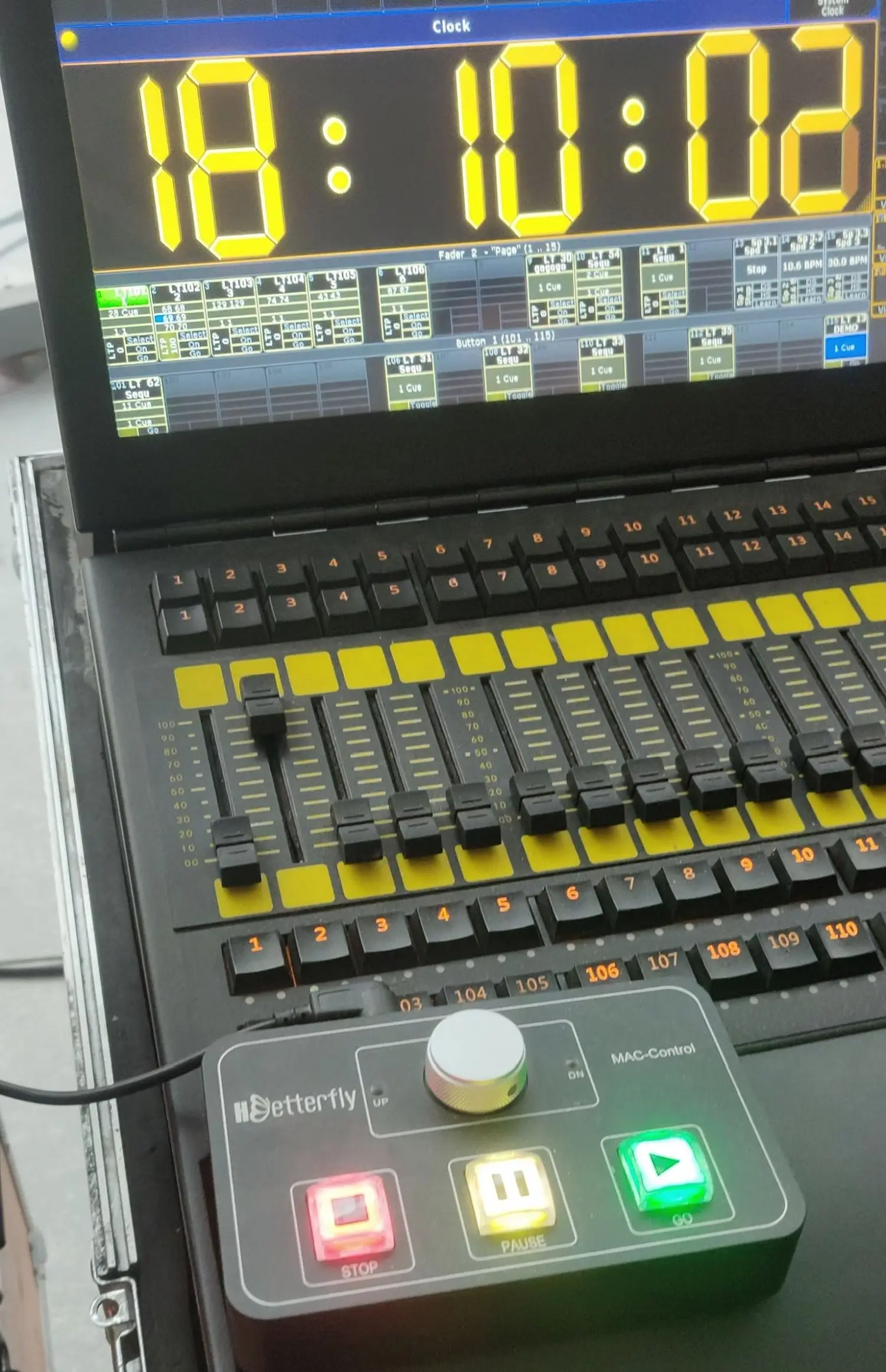 MAC-Control QLAB MIDI контроллер