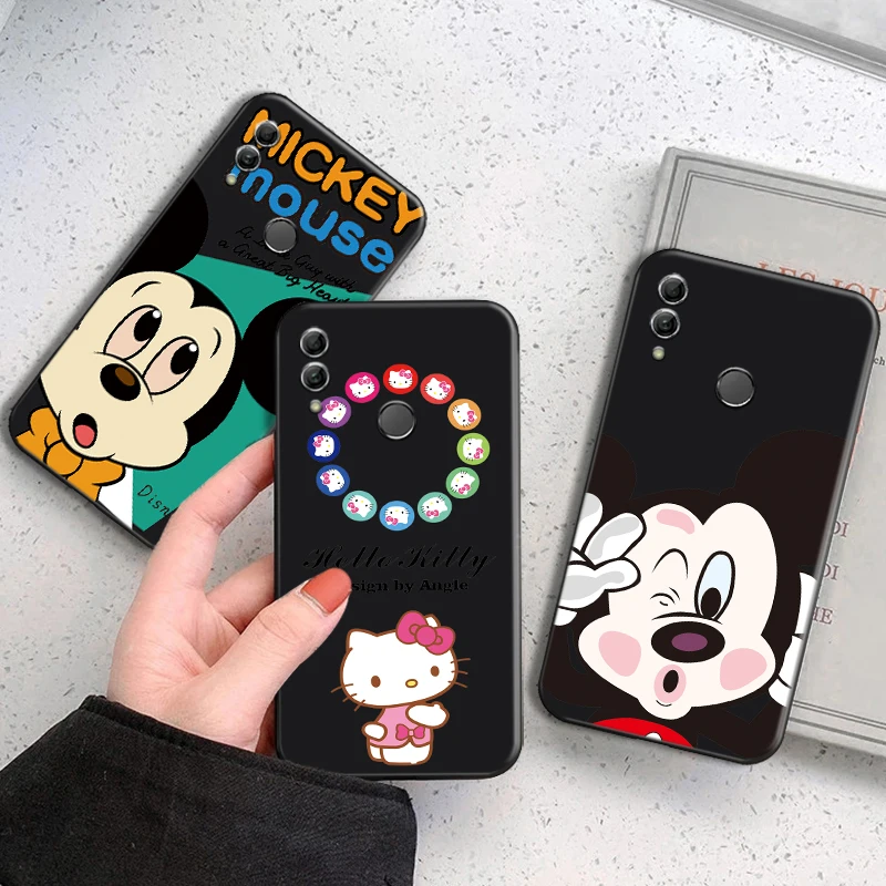 

Disney Mickey Anime Phone Case For Huawei Honor 7A 7X 8 8X 8C 9 V9 9A 9S 9X 9 Lite 9X Lite 8 9 Pro Soft Silicone Cover Carcasa
