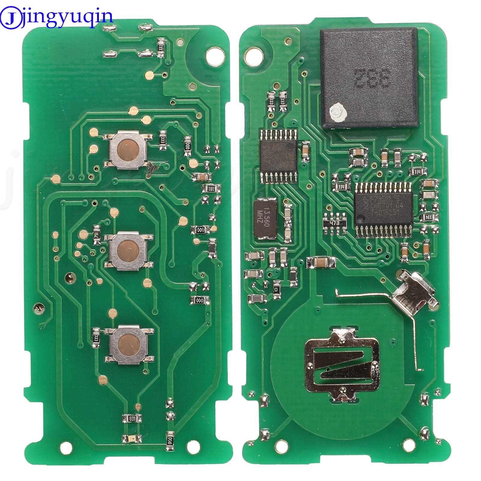 Jingyuqin 3BTN дистанционный смарт ключ-брелок 433 МГц ID46 ID47 чип для Mitsubishi Lancer Outlander ASX Eclipse