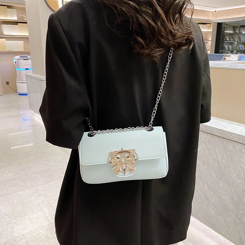 

Женская модная сумка через плечо с цепочкой из крокодиловой кожи 2023, дизайнерская известная Ретро сумка-мессенджер, дизайнерская сумка, брендовые сумки через плечо