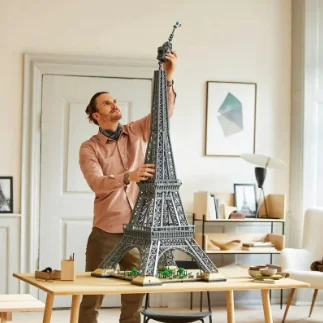 

Classic In Stock City Eiffel Tower Creator Expert Building Blocks Model Compatible 10307 10001Pcs Assembly Blricks Kid Toys Gift
