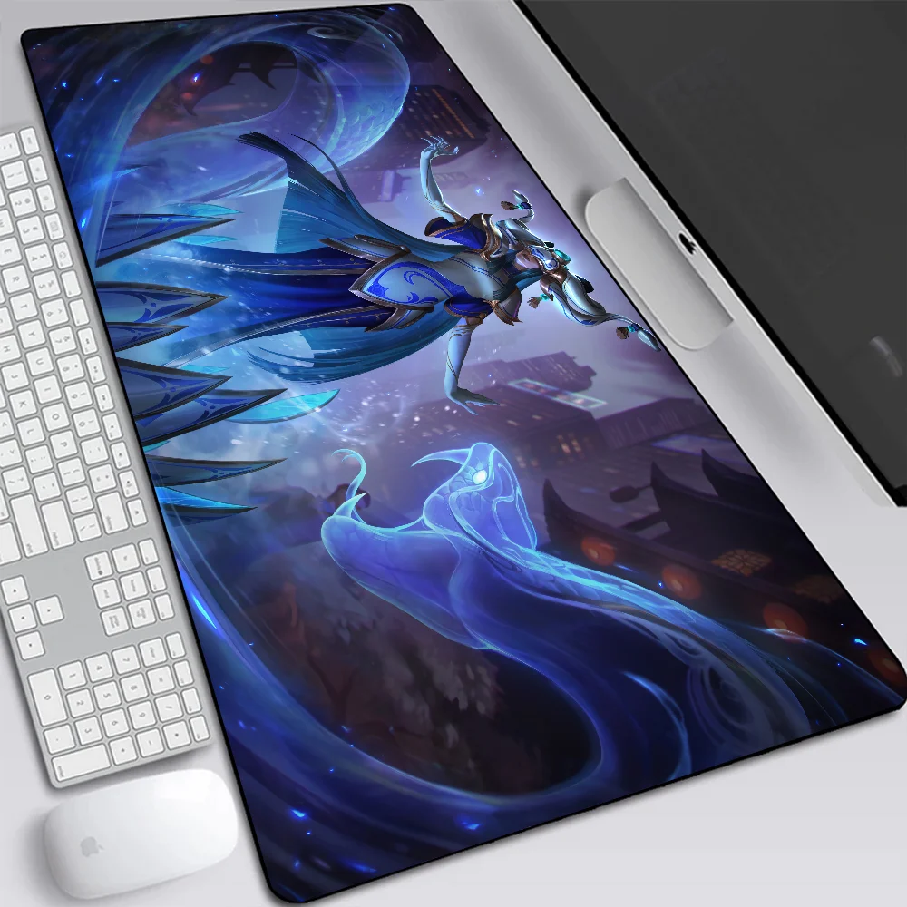 Большой игровой коврик для мыши League of Legends lisсандра компьютерный ноутбука XXL