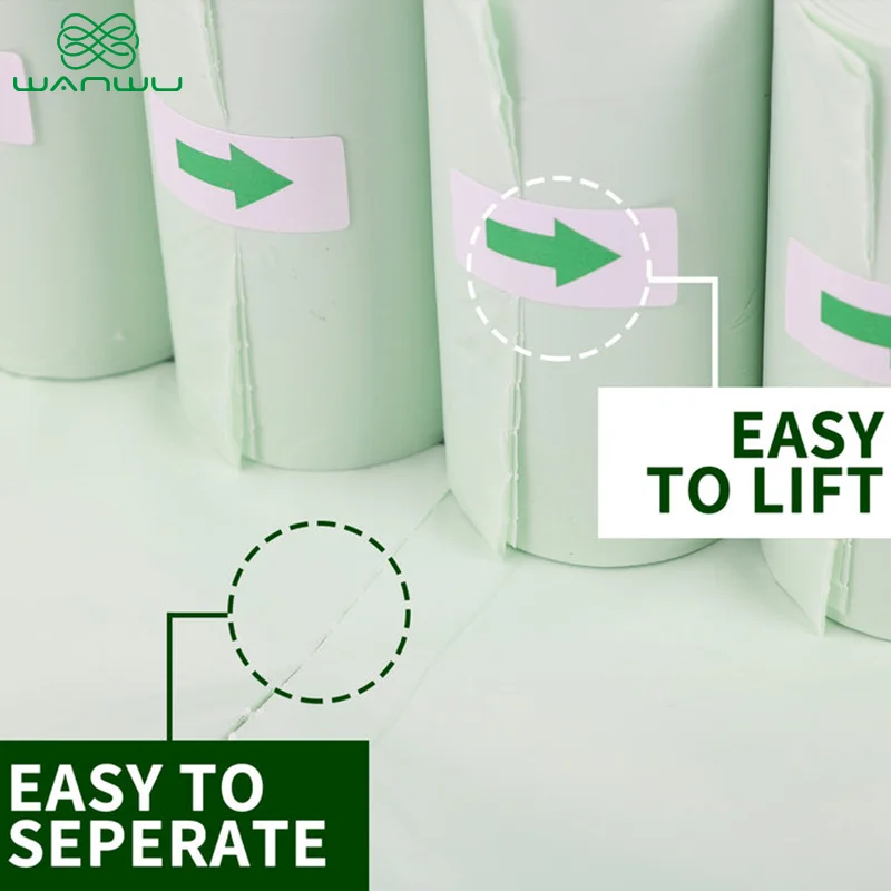 Биоразлагаемые мешки для отходов домашних животных натуральные бытовые уборки